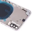 iPhone XS White Back Cover with Lens, SIM Tray & Side Keys - 5