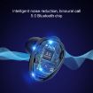 X7 TWS V5.0 Wireless Bluetooth Headset with Charging Case, Black - 4