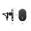 JJT-968 Magnetic Car Air Outlet Wireless Charger 15W Max (White) - 4