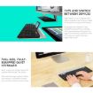 Logitech K780 Wireless Keyboard: Bluetooth + Unifying, Black, Stand - 5