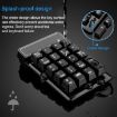 MC Saite 525RF Wireless 2.4G 19-Key Numeric Keyboard - 5