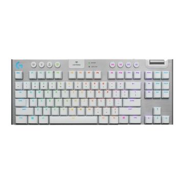 Logitech G913 TKL Wireless RGB Mechanical Gaming Keyboard White - 1