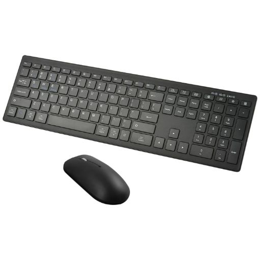 Dual Mode Wireless Keyboard + Mouse Kit, iSO/Android/Windows - 1