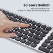 K4500 Wireless Bluetooth Keyboard & Silent Mouse Set, Three Modes - 6