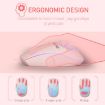 MKESPN SXS-838 Pink RGB Type-C Wired Mouse - 4