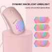 MKESPN SXS-838 Pink RGB Type-C Wired Mouse - 5