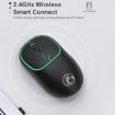 iMICE W-618 Silent Wireless Mouse, 1600 DPI, Rechargeable, Black - 6
