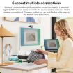 Logitech K650 Wireless Dual Mode Silent Keyboard - White - 5