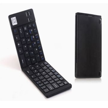 F66 Foldable Wireless Keyboard, 66 Keys, Supports Android/Windows/iOS - 1