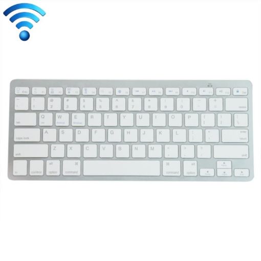 Ultrathin K09 78-Key Bluetooth 3.0 Wireless Keyboard (White) - 1