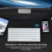 Ultrathin K09 78-Key Bluetooth 3.0 Wireless Keyboard (White) - 4