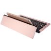 F18 Ultra-slim Bluetooth Wireless Keyboard, 58 Keys, Rose Gold - 3