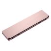 F18 Ultra-slim Bluetooth Wireless Keyboard, 58 Keys, Rose Gold - 4