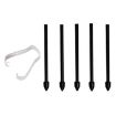 Universal Stylus Pen Tips for Samsung Galaxy Devices, 6 Pack (Black) - 2