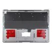 Silver C-side Cover + UK Keyboard for MacBook Air 13" 2020 M1 A2337 - 3