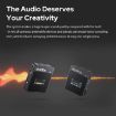 Godox MoveLink II M2 Wireless Lavalier Mic System for DSLR (White) - 6