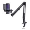 FEELWORLD VM1 USB Gaming Microphone with RGB Light & Boom Arm - 1