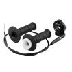 Motorcycle Grips 22mm Handle Throttle Clamp with Cable for ATV Dirt Bike - 1