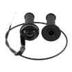 Motorcycle Grips 22mm Handle Throttle Clamp with Cable for ATV Dirt Bike - 2