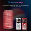 Satrend K8 Mini Phone, 1.0", Bluetooth Dialer, MP3, Dual SIM, 2G, Green - 4