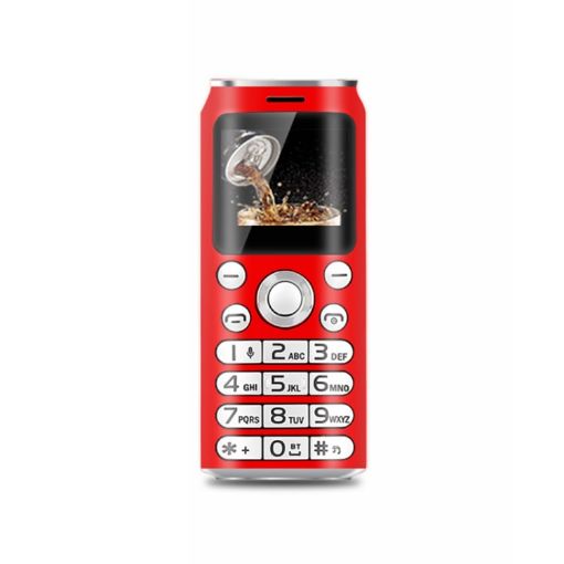 Satrend K8 Mini Mobile, 1.0" Bluetooth Dialer, MP3, Dual SIM, 2G - Red - 1