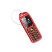 Mini B25 Bluetooth Dialer Headphone, Dual SIM, MP3, 2G, Red - 3