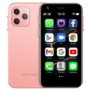 SOYES XS12 Pro, Android 10, 4GB+32GB, 3.0" MTK6750, 4G Dual SIM, Pink - 1