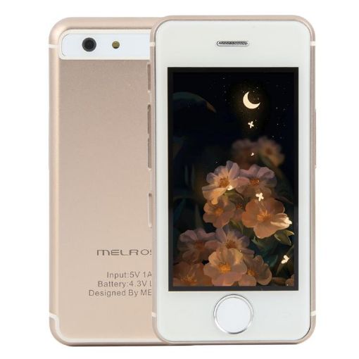 MELROSE S9 2.45" Android 5.1 512MB+8GB Quad Core 3G Phone Gold - 1