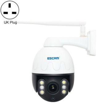 ESCAM Q5068 5MP WiFi IP Camera, Pan/Tilt/Zoom, Night Vision, UK Plug - 1