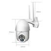 Q10 Outdoor WiFi Camera: Rotate, Night Vision, Motion Detection, EU Plug - 2