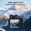 Y4000 Mini 1080P HD Camera Retro Travel Vlog Student Camcorder Black - 3