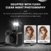 Y4000 Mini 1080P HD Camera Retro Travel Vlog Student Camcorder Black - 5