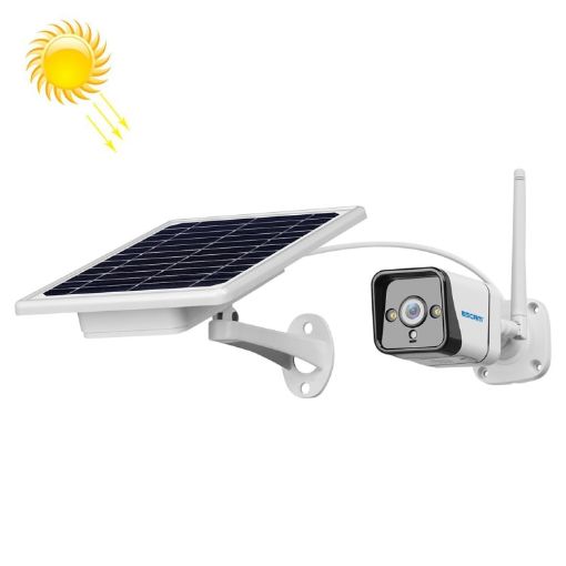 ESCAM QF320 1080P 4G Solar IP Camera, Night Vision, PIR, 2-Way Audio - 1