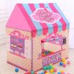 Children's Pink Play Tent - Small Game House for Household Fun - 1