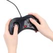 White USB Game Controller Handle for Sega Saturn Computer - 5