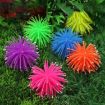 Green TPR Sea Urchin Ball Coral Aquarium Decor, 13cm Diameter, L Size - 3