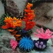 Large Blue TPR Sea Urchin Ball Coral Aquarium Decoration, 13cm Diameter - 6