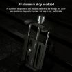 BIKERSAY MP005 Aluminum Bike Phone Holder, Titanium Color - 3