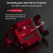 BIKERSAY MP005 Aluminum Bike Phone Holder, Titanium Color - 4