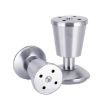 Adjustable 100mm Stainless Steel Cupboard Foot, Thickened Design - 1