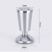 Adjustable 100mm Stainless Steel Cupboard Foot, Thickened Design - 2