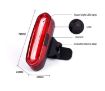 AQY-096 Red LED Bike Taillight IPX4 USB Rechargeable Detachable - 4