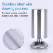 Thickened Stainless Steel Sofa Cabinet Foot, Height 120mm - 6
