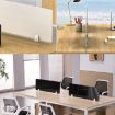 White T Shape Aluminum Alloy Desktop Screen Partition Fixing Clip - 4