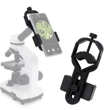 5P0079S Telescope & Microscope with Mobile Phone Camera Stand - 1