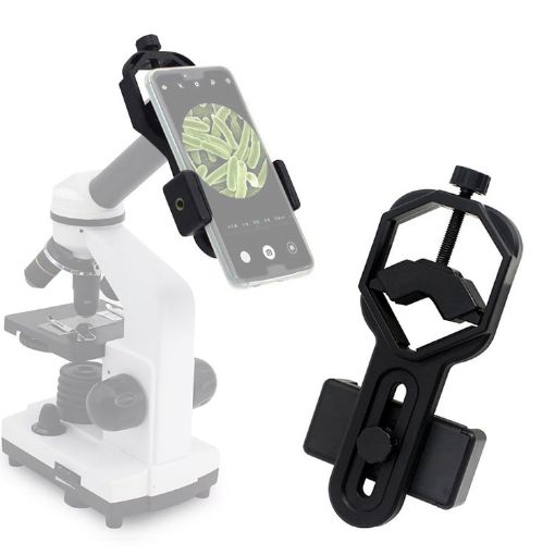 5P0079S Telescope & Microscope with Mobile Phone Camera Stand - 1