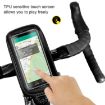 WILD MAN E1 Waterproof MTB Phone Bag Front Tube Bag (Red) - 6