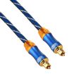 EMK LSYJ-A 15m Gold Plated Toslink Male to Male Audio Cable - 2