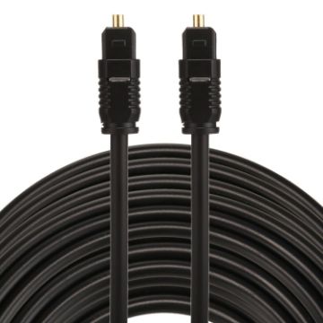 EMK 25m OD4.0mm Toslink Male-to-Male Optical Audio Cable - 1