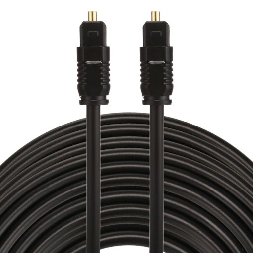EMK 25m OD4.0mm Toslink Male-to-Male Optical Audio Cable - 1